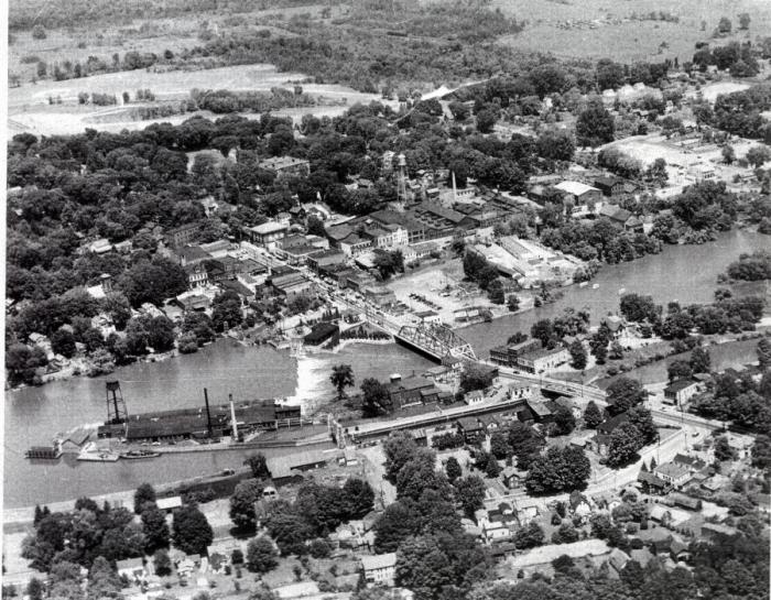Aerial View of Baldwinsville