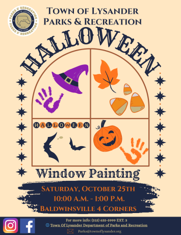 Halloween Window Painting 