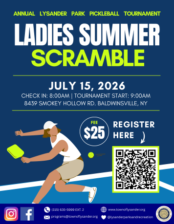 Ladies Summer Scramble Flier