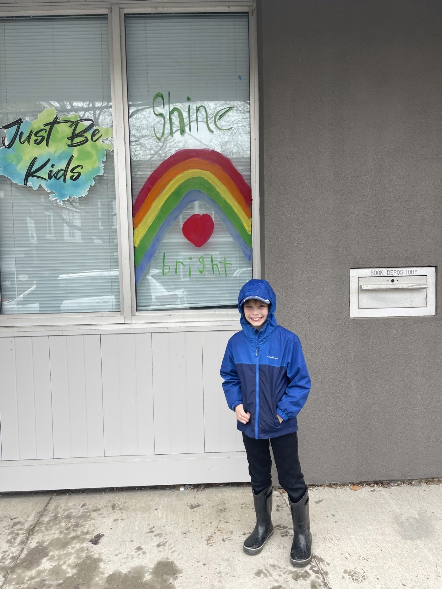 Window Painting at Just Be Kids